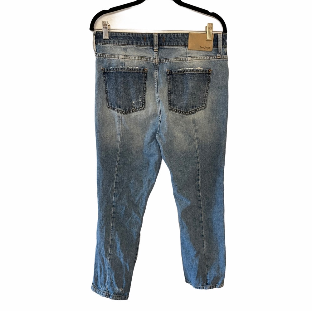 Free People Patchwork Jeans size 30 - Picture 7 of 7